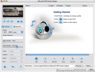 iMacsoft DVD Audio Ripper for Mac screenshot